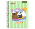 CUADERNO TOP 150HOJAS 7MM WE BARE BEARS