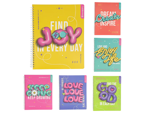 CUADERNO UNIVIVERSITARIO 100HJS BUBBLES