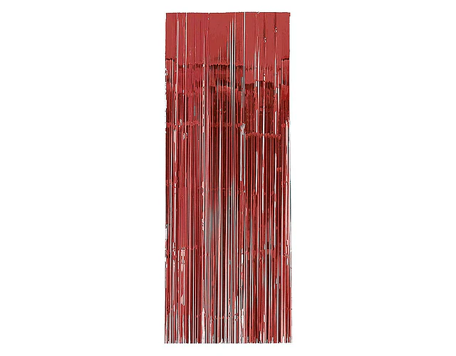 CORTINA METALIZADA 240X100CMS- DIFERENTES COLORES 