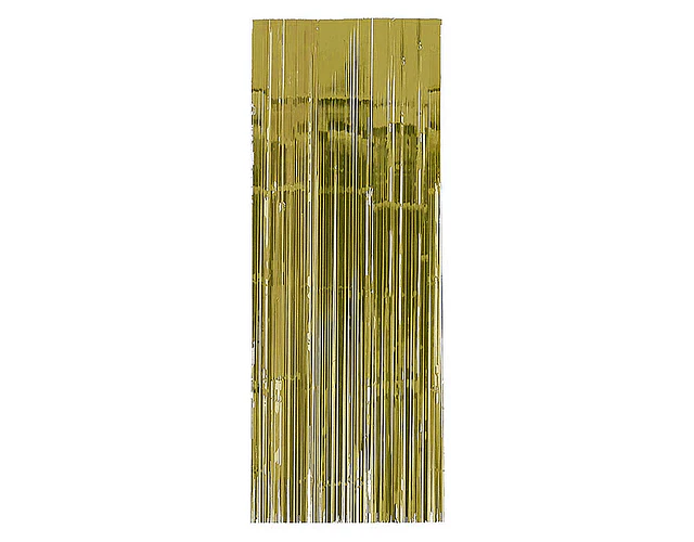 CORTINA METALIZADA 240X100CMS- DIFERENTES COLORES 