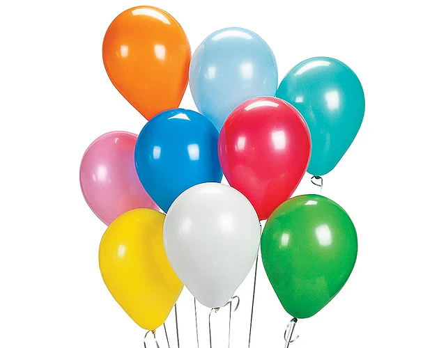 GLOBO LISO GLAM #12 COL SURTIDOS 25 UNI
