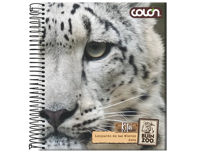 CUADERNO BOOK 150HJS 7MM BUIN ZOO
