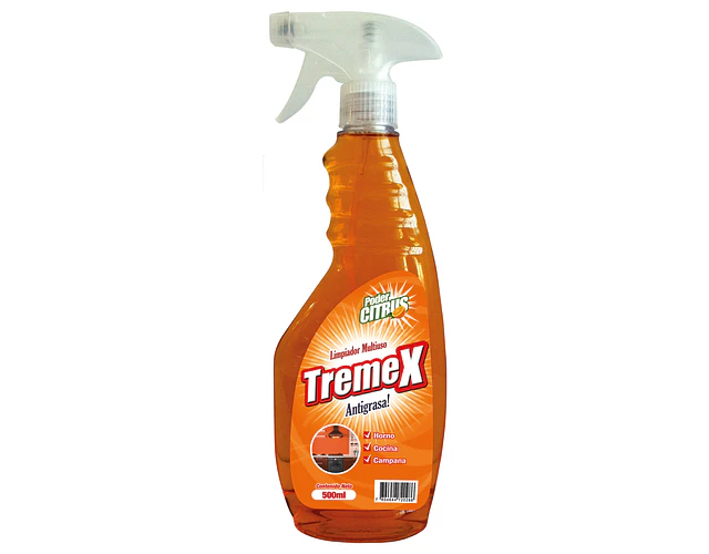 LIMPIADOR ANTIGRASA AROMA NARANJA 500CC TREMEX