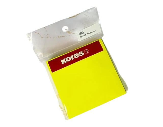 NOTA ADHESIVA AMARILLA 76 X 76 100 HOJAS