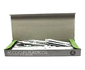 CAJA ACCOCLIP PLASTICO BLANCO 50 UNIDADES