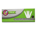 CAJA ACCOCLIP PLASTICO BLANCO 50 UNIDADES