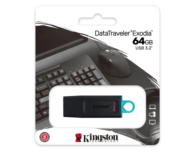 PENDRIVE 64 GB.
