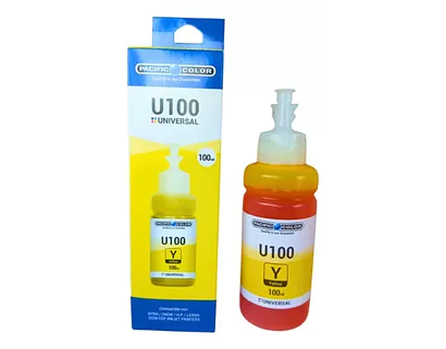 TINTA 100ML UNIVERSAL EPSON/CANON/HP - DIFERENTES COLORES