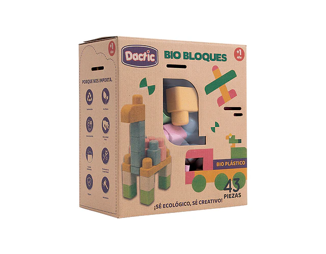 BLOQUE CONECTABLE PASTEL 43 PIEZAS