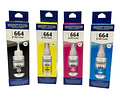 TINTA EPSON 664- DIFERENTES COLORES