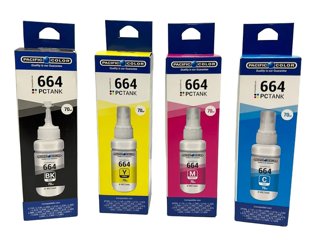 TINTA EPSON 664- DIFERENTES COLORES