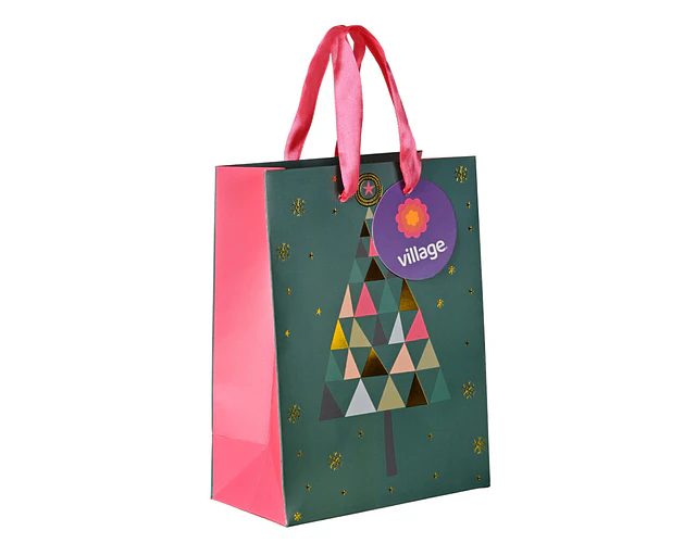 BOLSA DE REGALO NAVIDAD VILLAGE