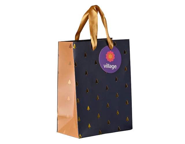 BOLSA DE REGALO NAVIDAD VILLAGE