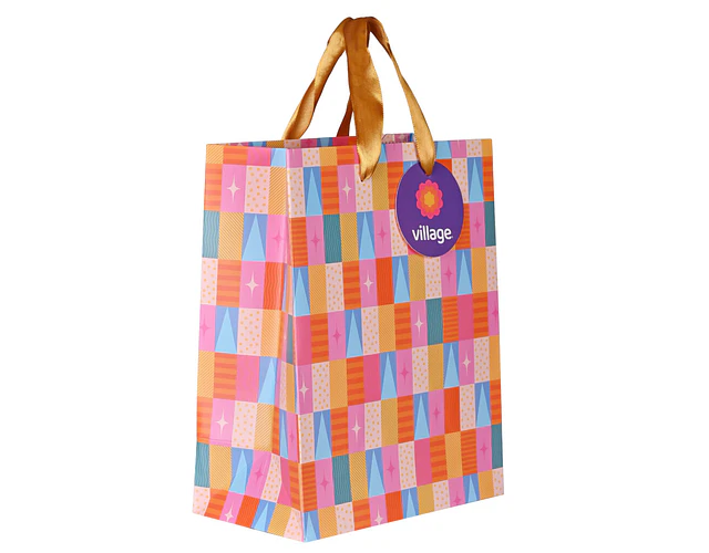 BOLSA DE REGALO NAVIDAD VILLAGE