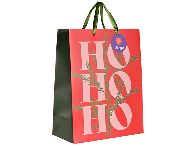 BOLSA DE REGALO NAVIDAD VILLAGE