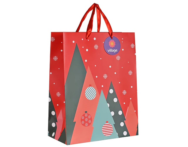 BOLSA DE REGALO NAVIDAD VILLAGE