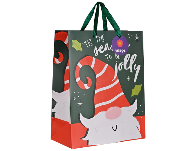 BOLSA DE REGALO NAVIDAD VILLAGE