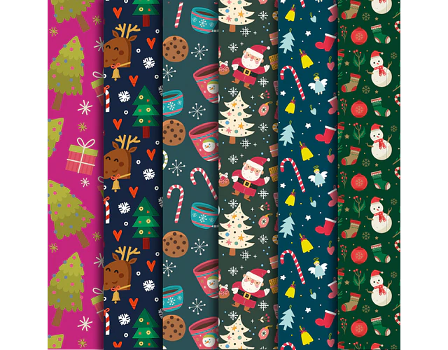 PAPEL DE REGALO NAVIDAD COUCHE