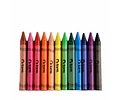 LAPICES CERA 12 COLORES JUMBO TRIANGULAR
