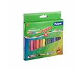 LAPICES CERA 12 COLORES JUMBO TRIANGULAR