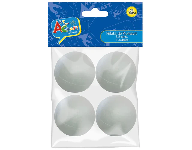 PELOTA PLUMAVIT 3,5 CMS.