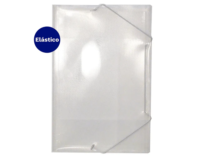 CARPETA PVC TRANSPARENTE