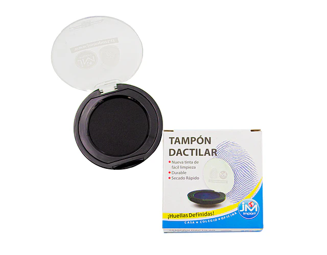 TAMPON DACTILAR NEGRO