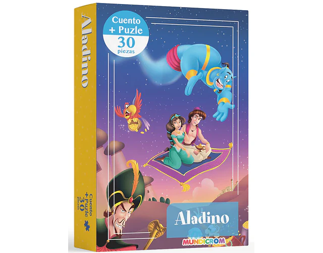 CUENTO + PUZLE 30 PIEZAS ALADINO