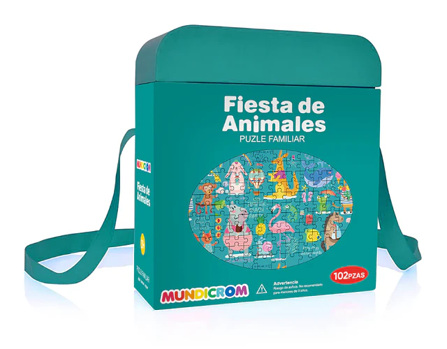 PUZZLE FIESTAS DE ANIMALES 102 PIEZAS
