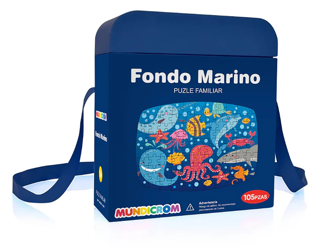 PUZZLE FONDO MARINO 105 PIEZAS