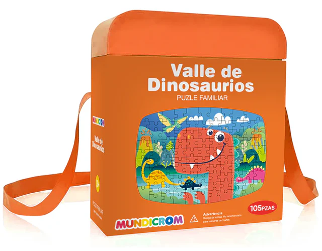 PUZZLE DE DINOSAURIOS 105 PIEZAS