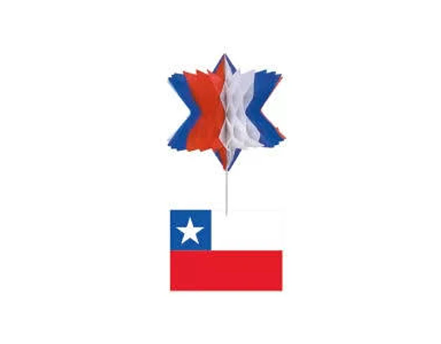ADORNO CHICO ESTRELLA CON BANDERA
