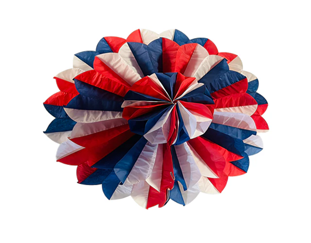 ADORNO GIGANTE FLOR TRICOLOR