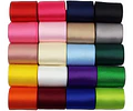 CINTA SATÍN 16MM - DIFERENTES COLORES - TEXTIL ANDINO
