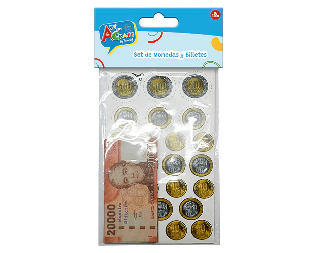 SET BILLETES Y MONEDAS DE CHILE