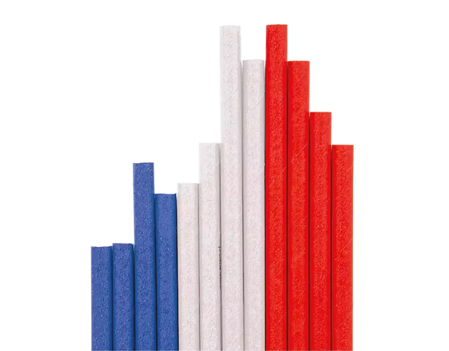 BOMBILLA PAPEL TRICOLOR 24 UNIDADES