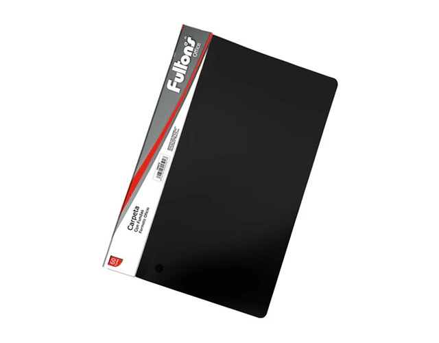 CARPETA 60 FUNDAS OFICIO NEGRA
