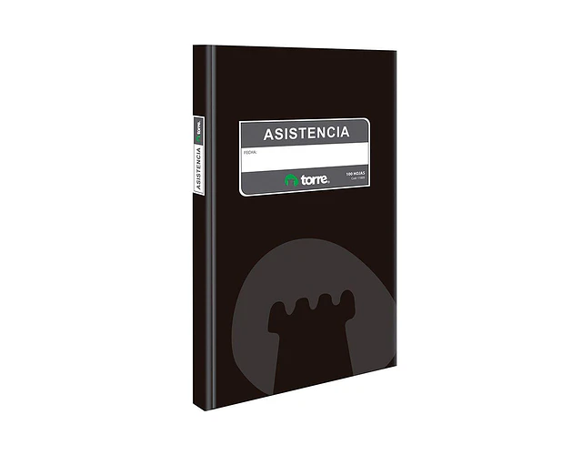 LIBRO ASISTENCIA TORRE AT-500 100 HOJAS