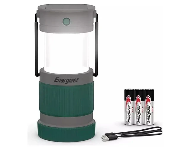 LINTERNA SOLAR HIBRIDA 500 LUMENES
