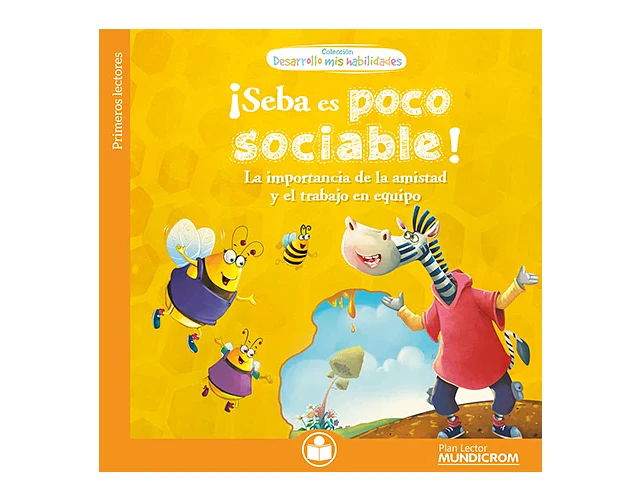 LIBRO SEBA ES POCO SOCIABLE