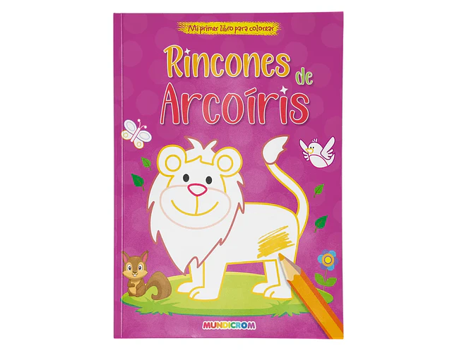 LIBRO PARA COLOREAR RINCONES DE ARCOIRIS