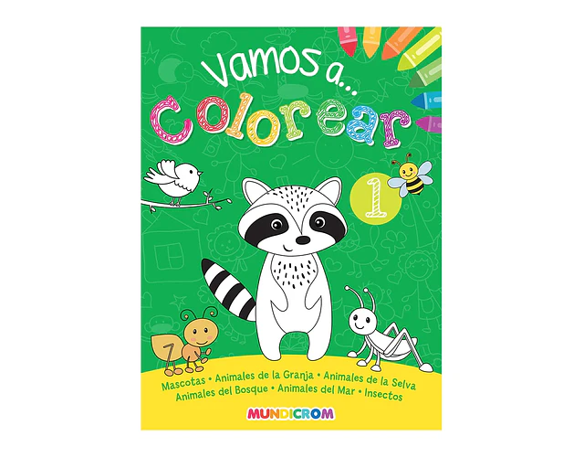 LIBRO VAMOS A COLOREAR 1