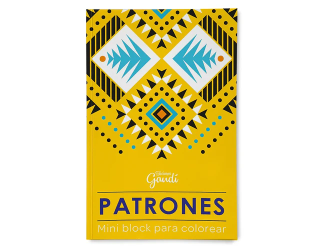 MINI BLOCK DE COLOREAR PATRONES