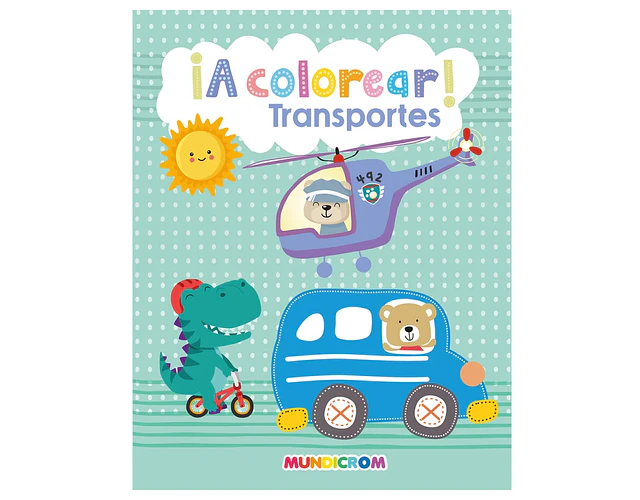 LIBRO PARA COLOREAR TRANSPORTES