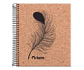 CUADERNO BOOK CORCHO 7MM 120 HOJAS