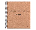 CUADERNO BOOK CORCHO 7MM 120 HOJAS