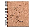 CUADERNO BOOK CORCHO 7MM 120 HOJAS