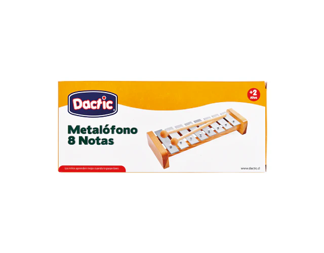 METALOFONO 8 NOTAS  CROMADO