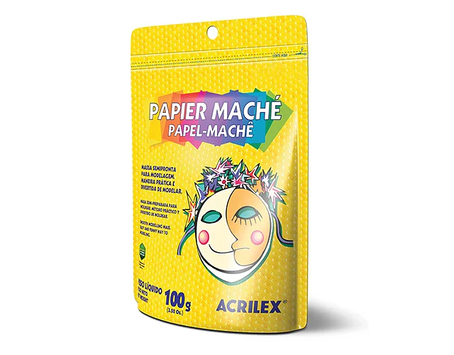 PAPEL MACHÉ 100GR ACRILEX