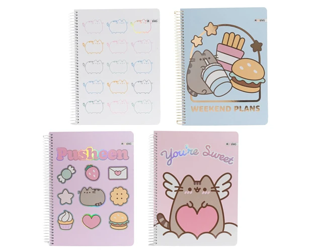 CUADERNO TOP PUSHEEN TRIPLE 80GRS